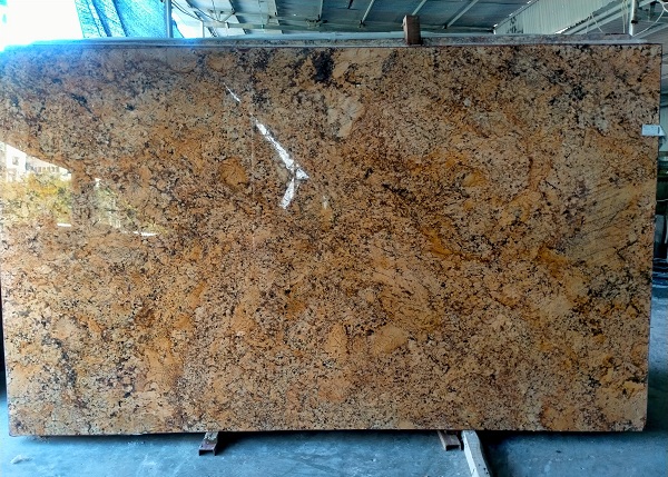 Bàn bếp đá vàng Solarius