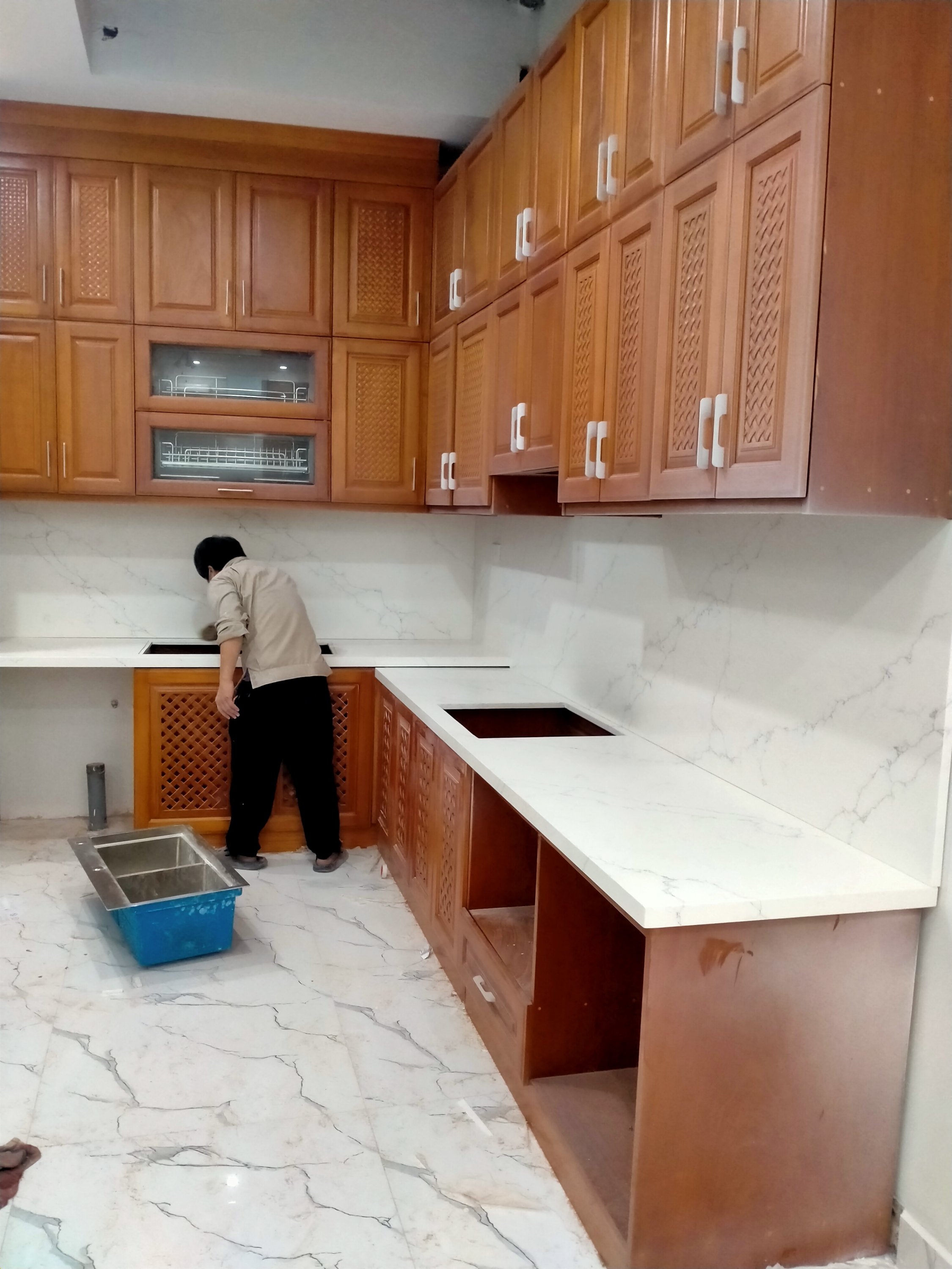 Đá ốp bàn bếp tại Hà Nội