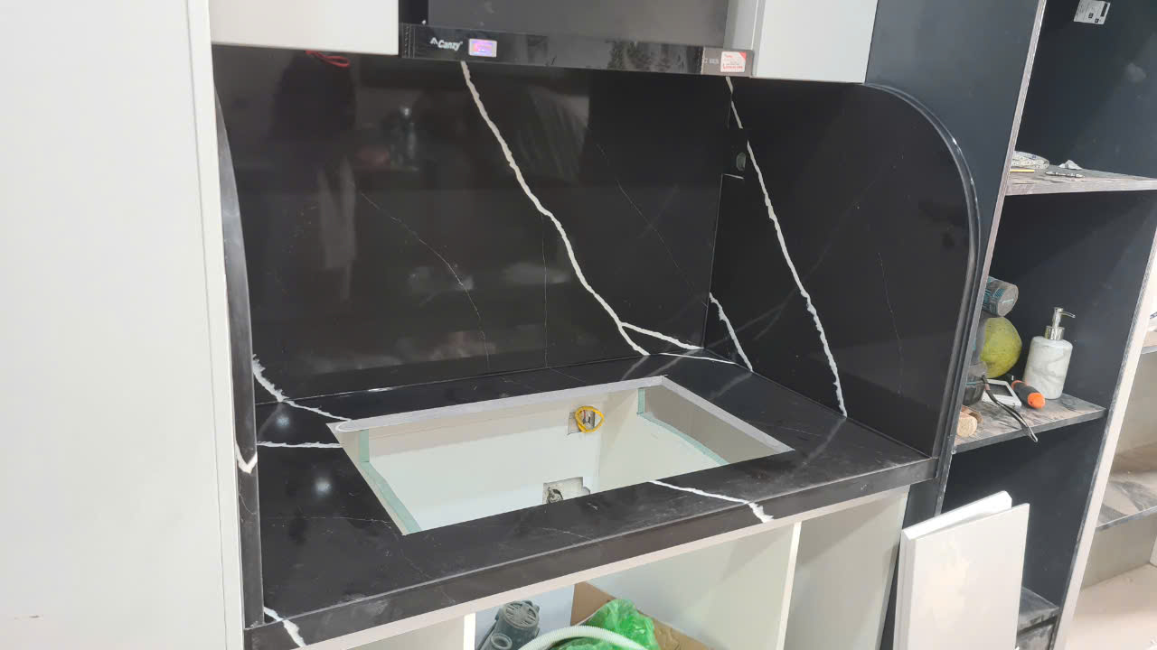 Đá mặt bếp vinaquartz  VQ8240