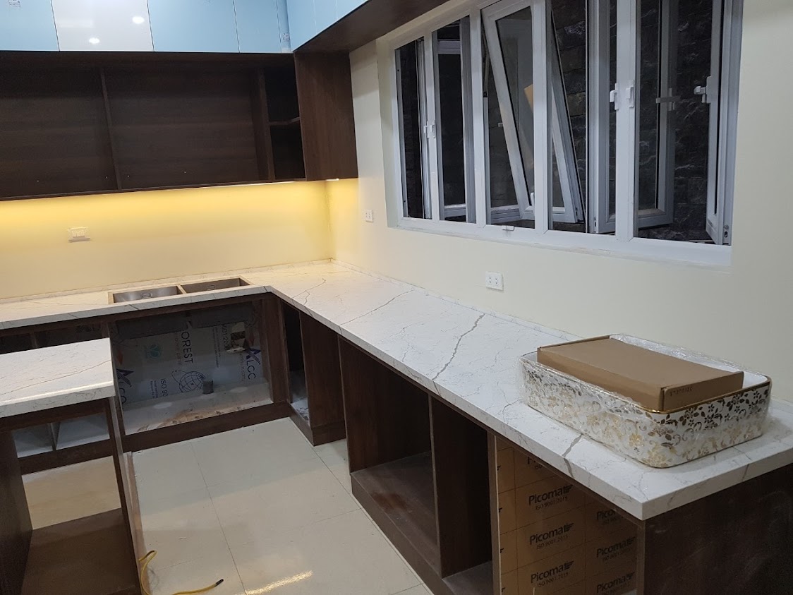 đá ốp mặt bàn bếp