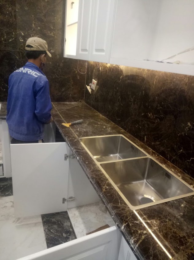 Đá ốp bàn bếp giá rẻ nhất hà nội